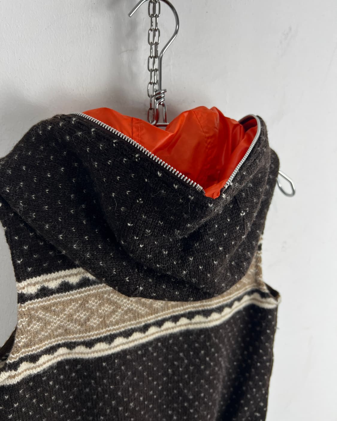 JUNYA WATANABE NORDIC WOOL FULL ZIP VEST 상품이미지5