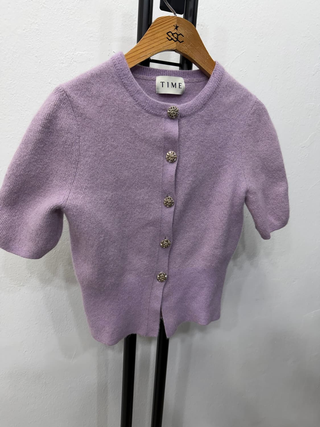정품) TIME 타임 한섬 24ss 라일락 가디건 85 상품이미지2