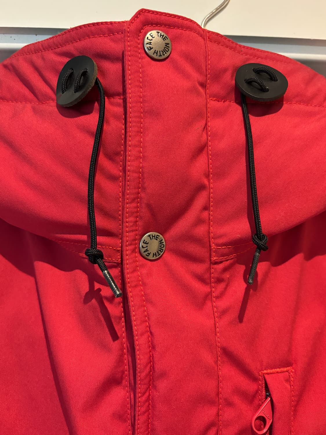 [노스페이스 퍼블라벨] 마운틴 숏 다운파카 레드 상품이미지8