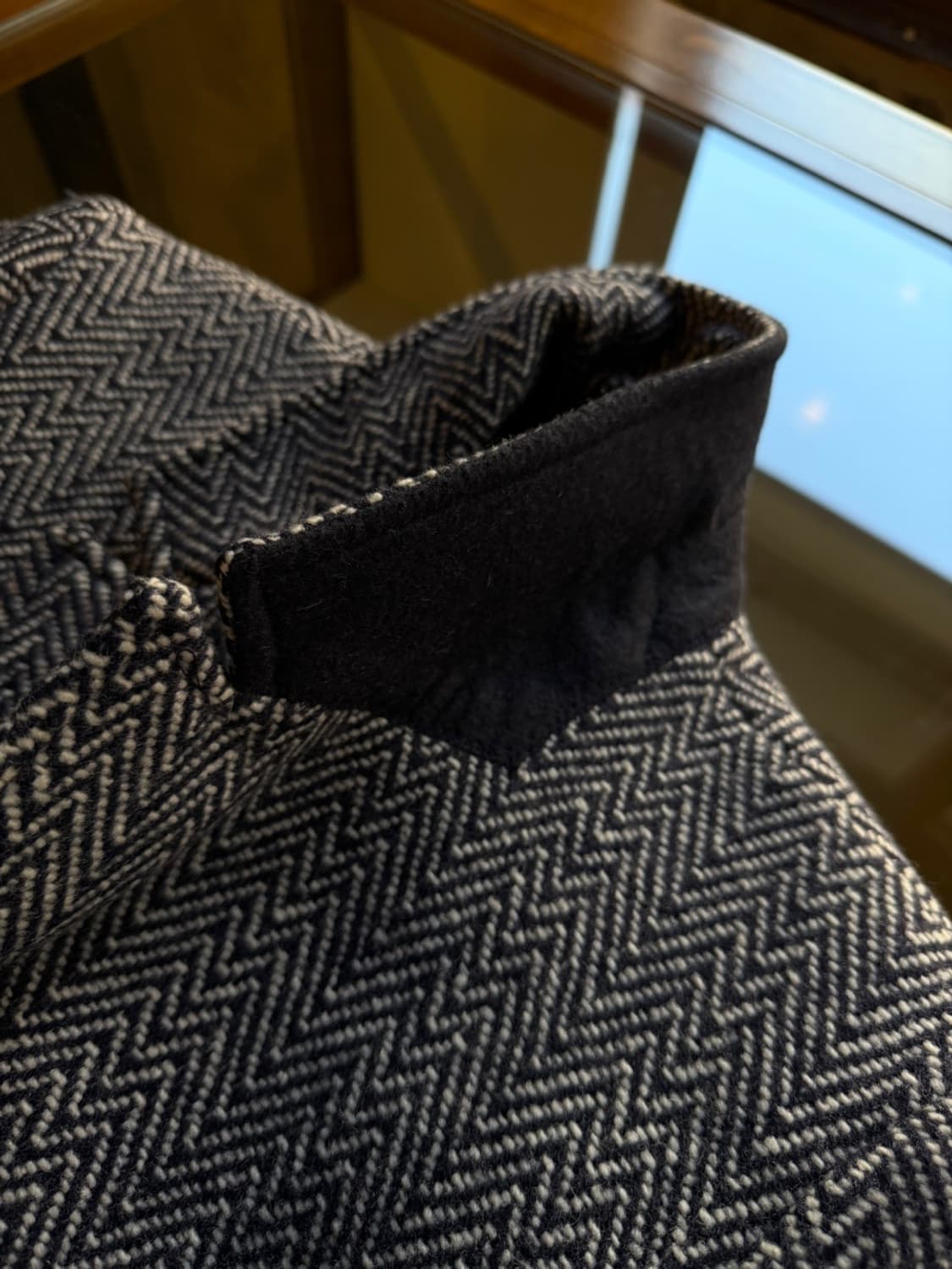 아페쎄 헤링본 코트 55 상품이미지8