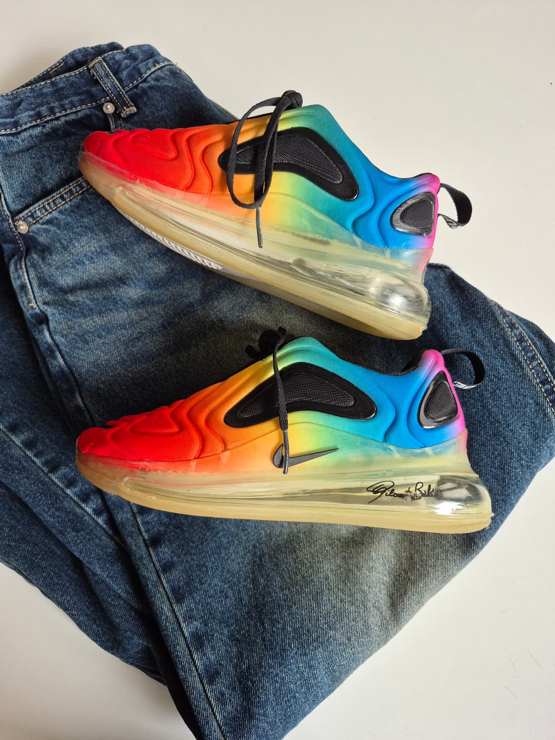 235)나이키 에어맥스 720 레인보우 운동화 상품이미지1