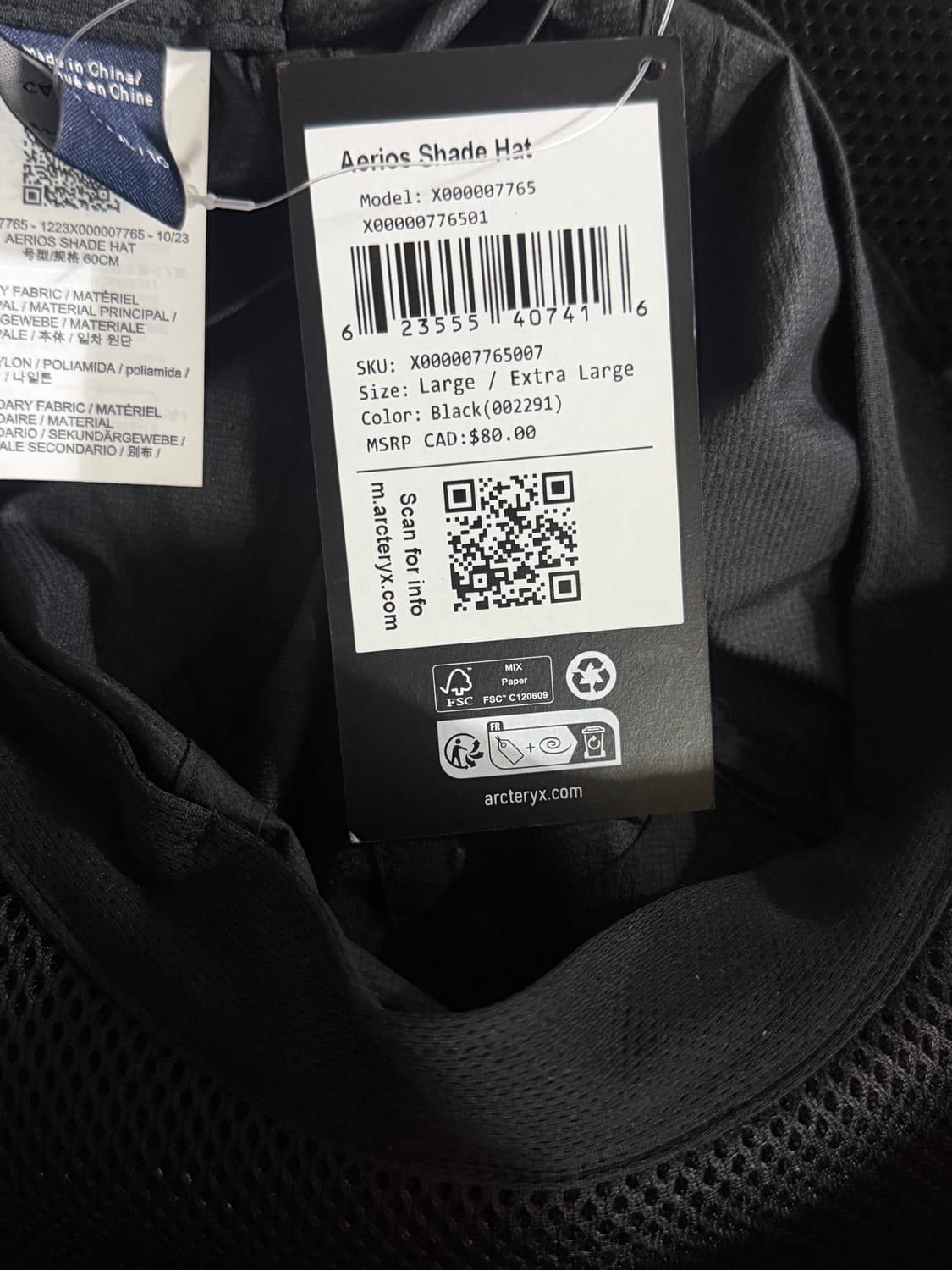 아크테릭스 버킷햇 상품이미지6