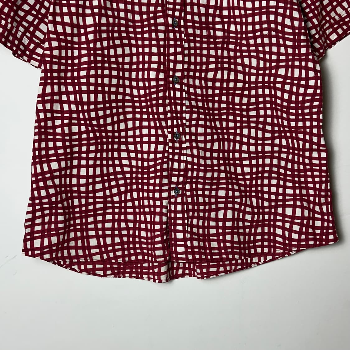 [BURBERRY] 버버리 블랙라벨 체크 반팔 셔츠 상품이미지3