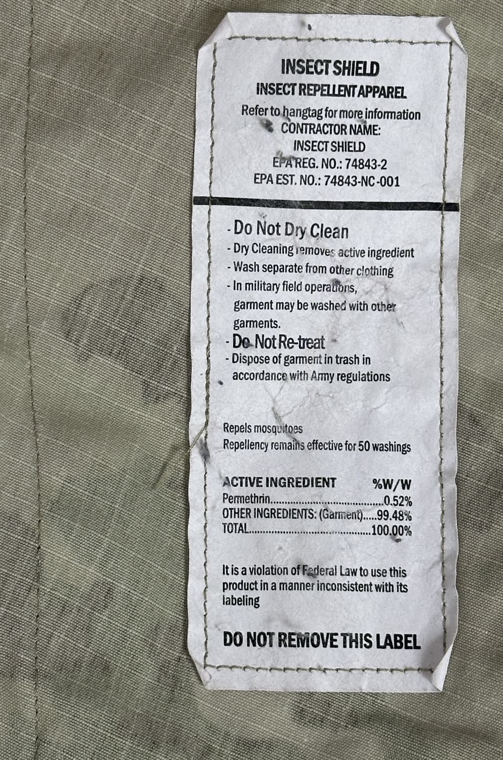 미군 OCP 멀티캠 전투복 상의 (S/R) (M) 상품이미지10