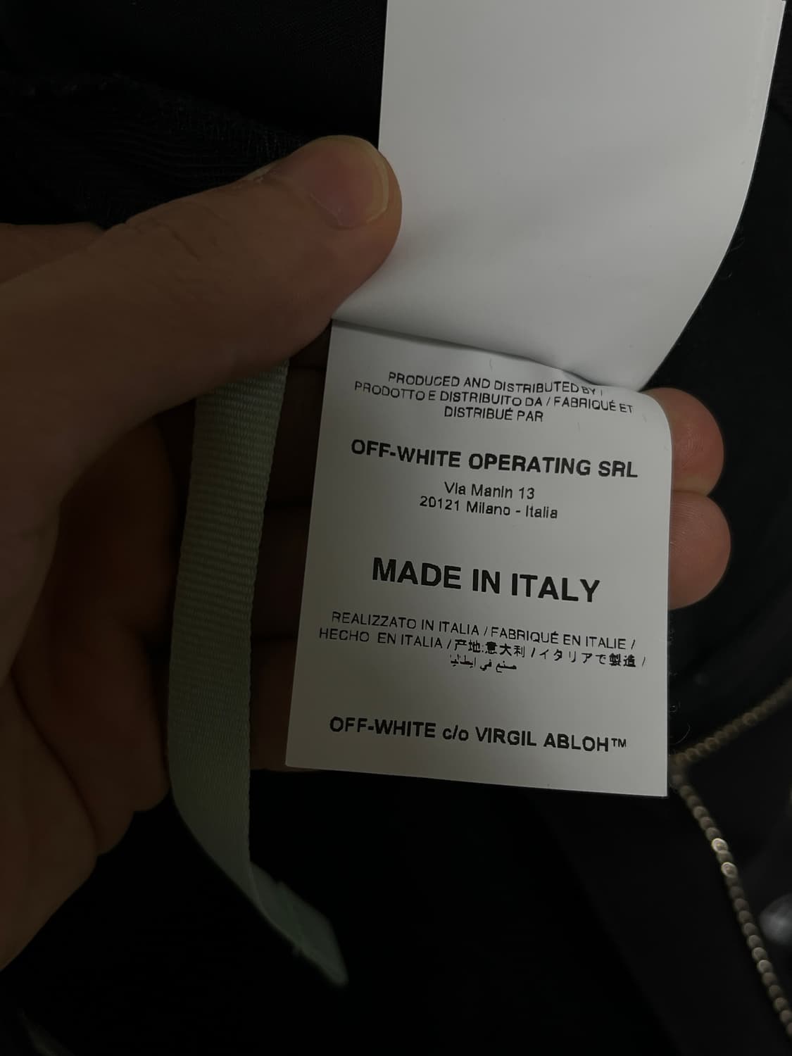 오프화이트 버질아블로 팬츠 상품이미지7