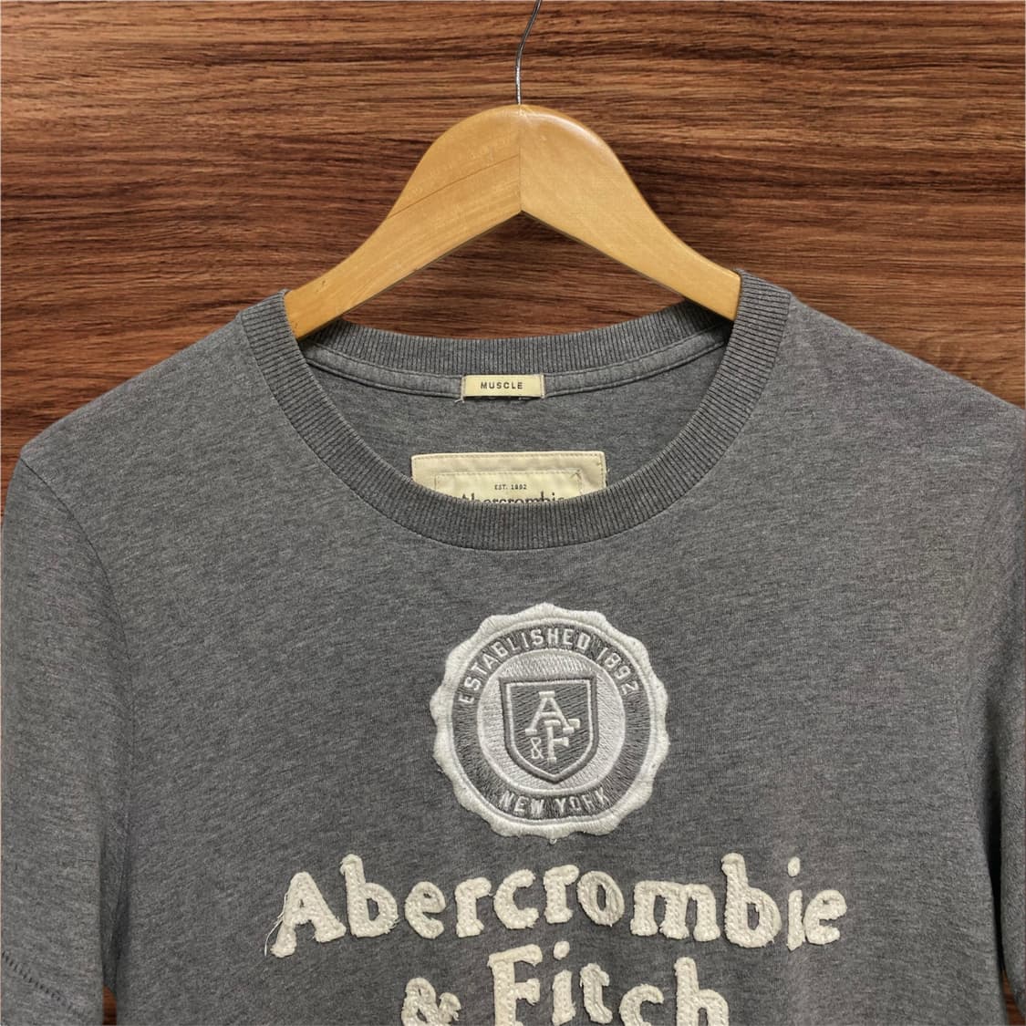 아베크롬비 빅로고 라운드 티셔츠 M 상품이미지2