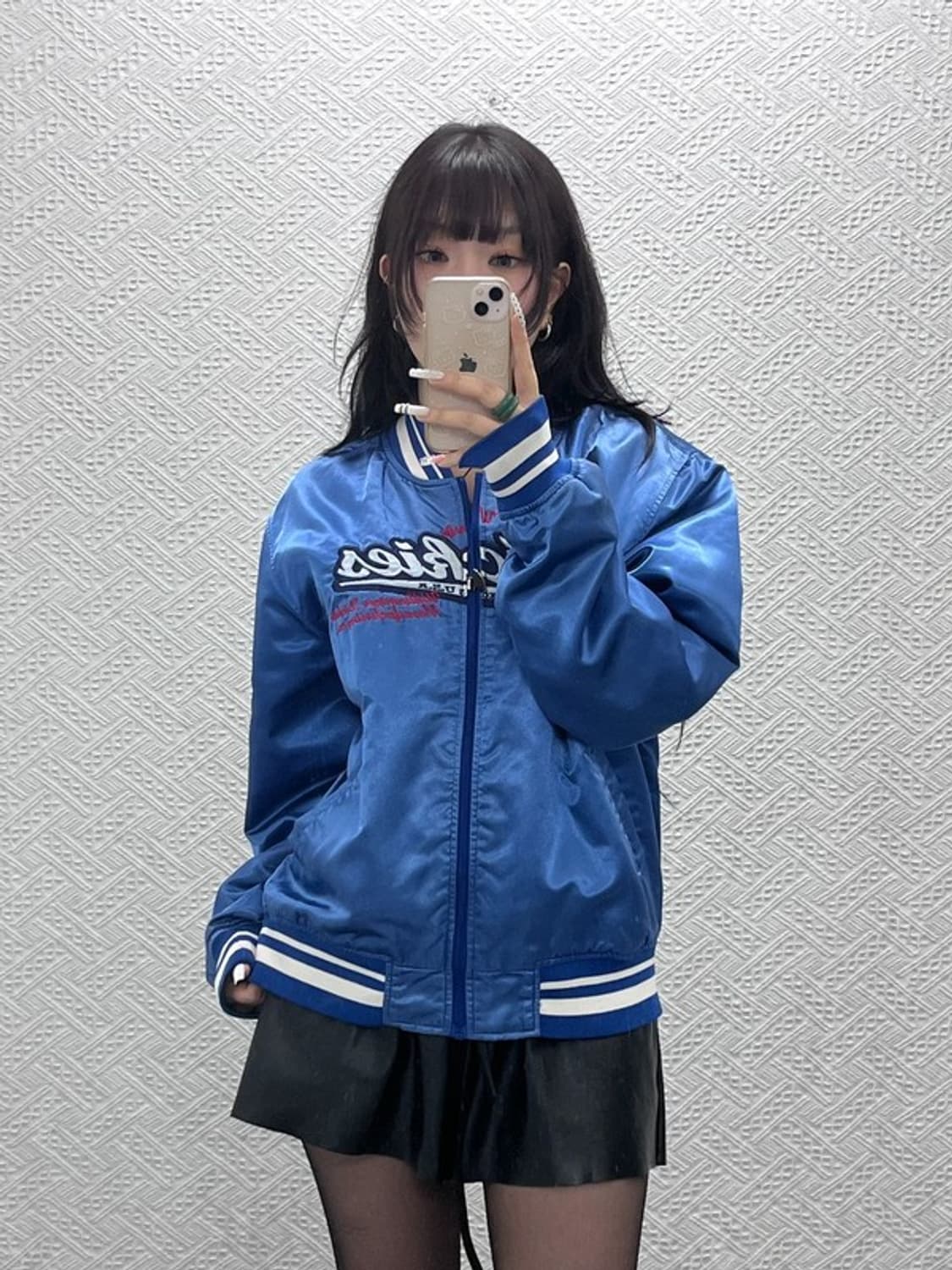 디키즈 올드스쿨 레트로 스타디움 바시티 자켓 L C10954 상품이미지2