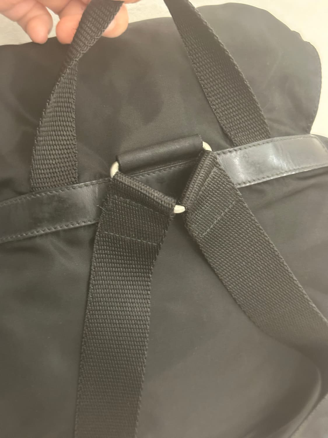 프라다 투포켓 포코노 나일론 백팩 미디엄 상품이미지6