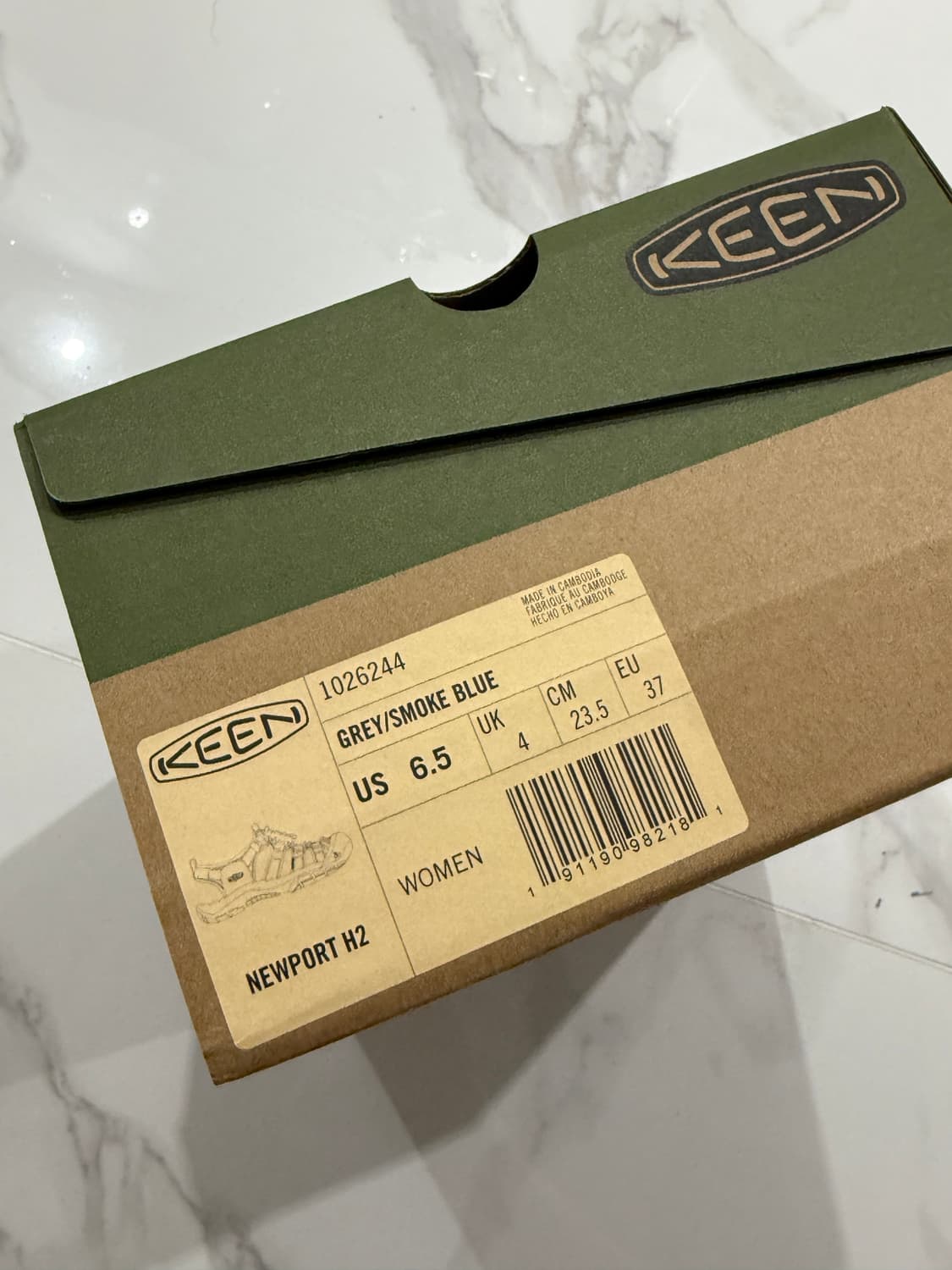 킨 뉴포트 H2 그레이 스모크 블루W 235 상품이미지8