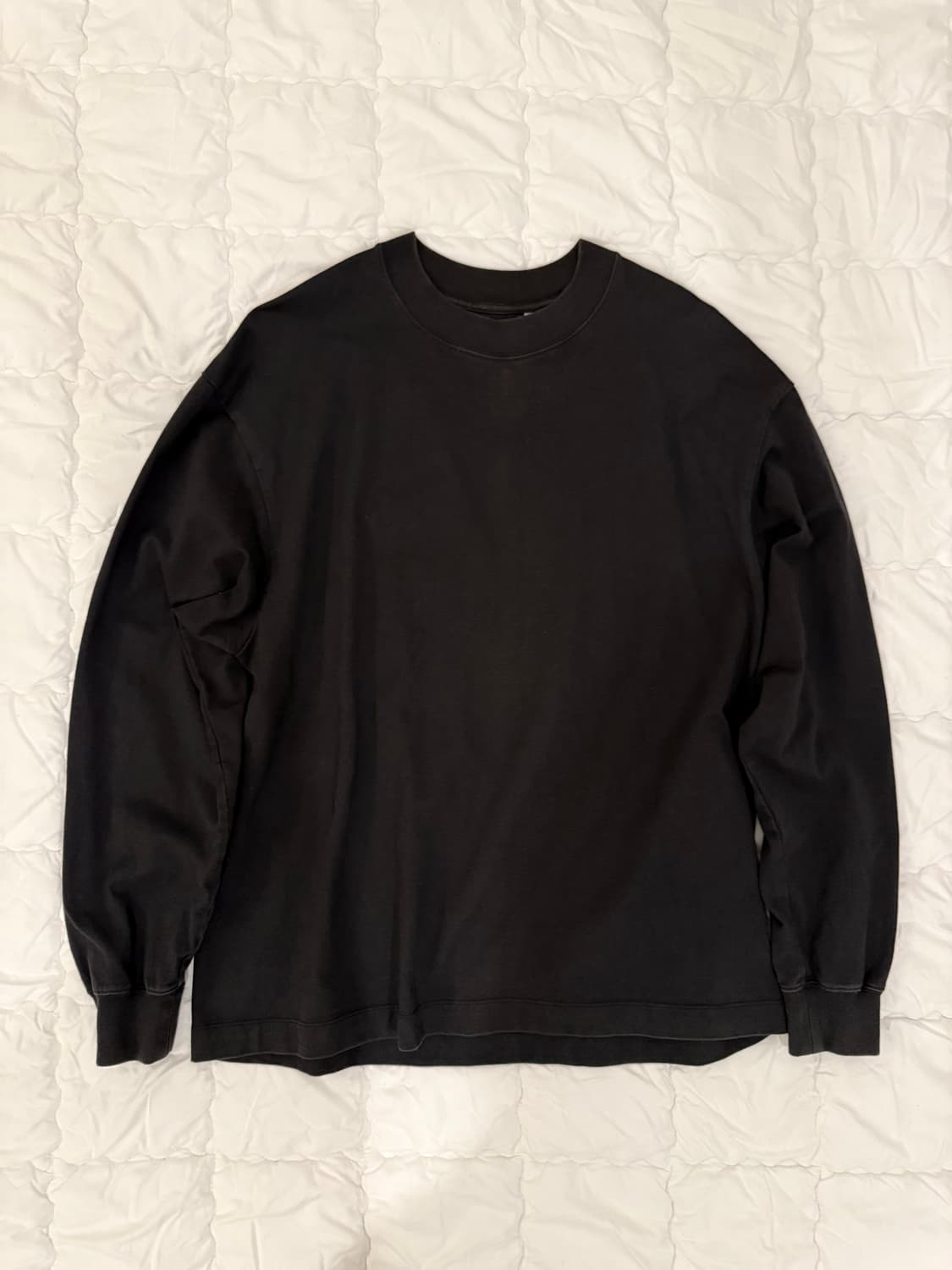 캡틴선샤인 수빈수피마 롱슬리브 티셔츠x3 화이트, 그레이, 블랙 상품이미지1