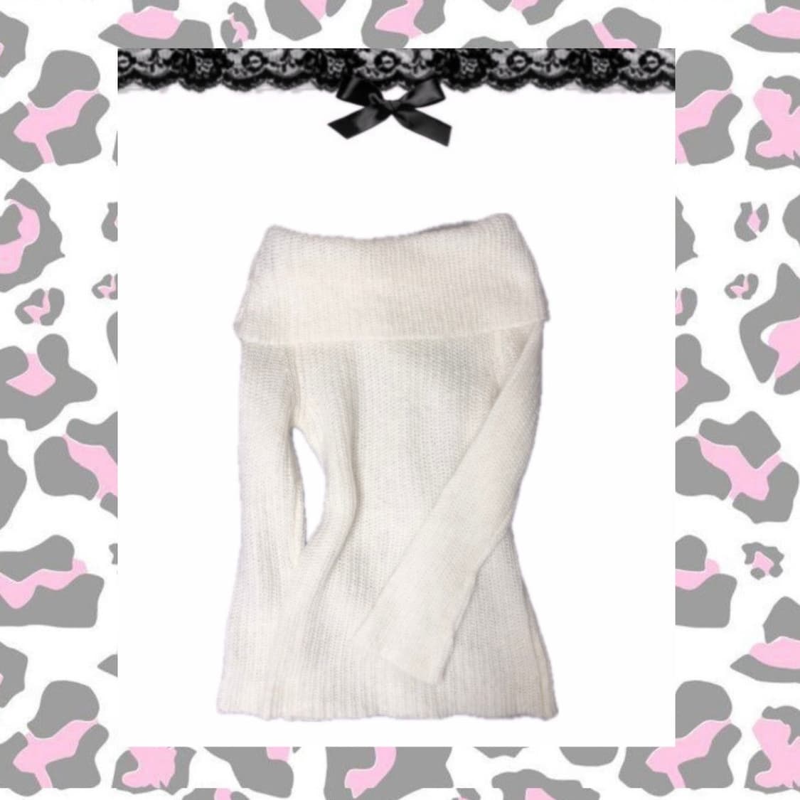 리즈리사 Liz lisa 숄더 니트 상품이미지1