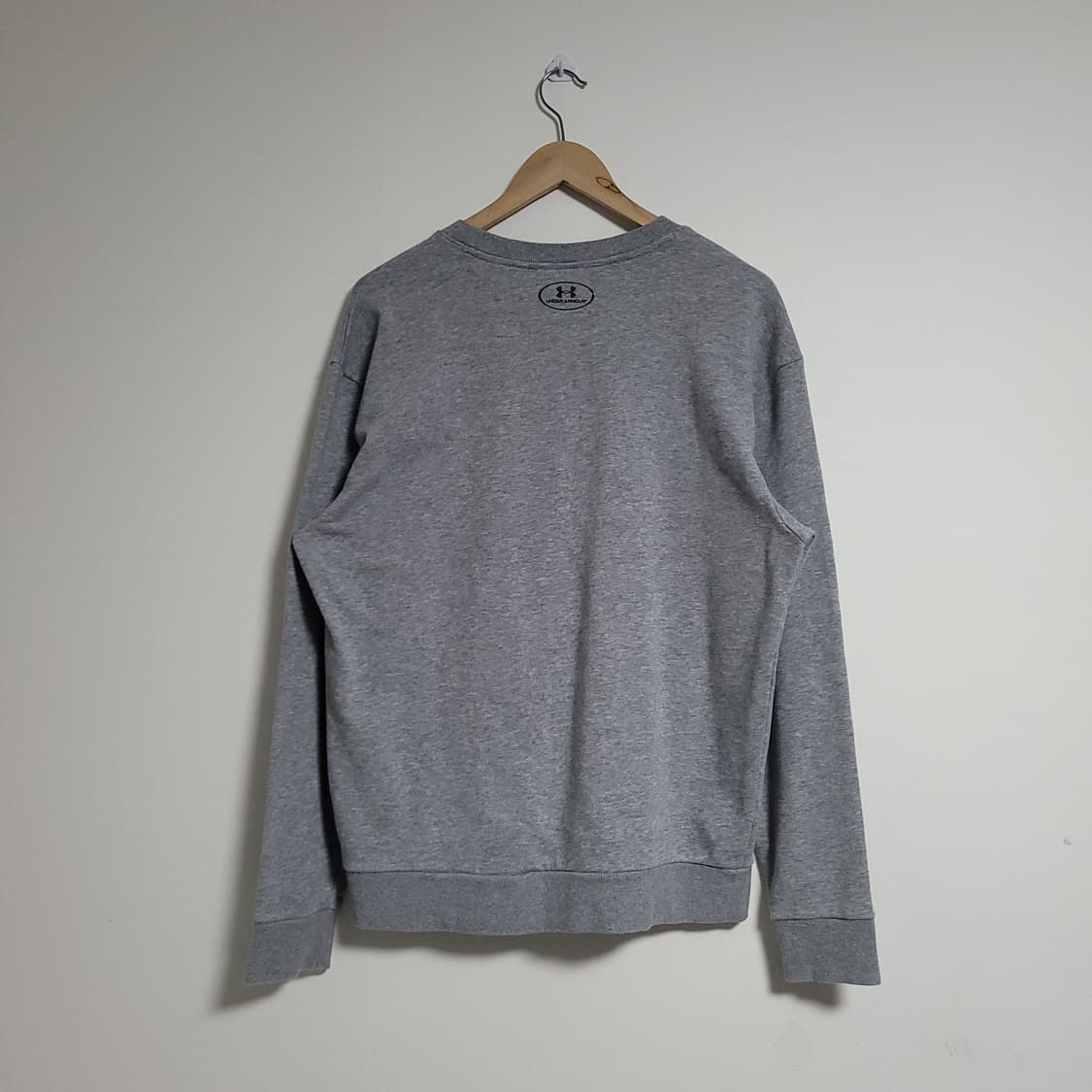 (L) 언더아머 맨투맨 그레이 긴팔 티셔츠 롱 슬리브 상품이미지5