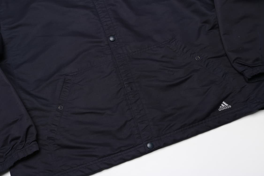 [L] 90's 아디다스 올드스쿨 빅로고 코치자켓 상품이미지4