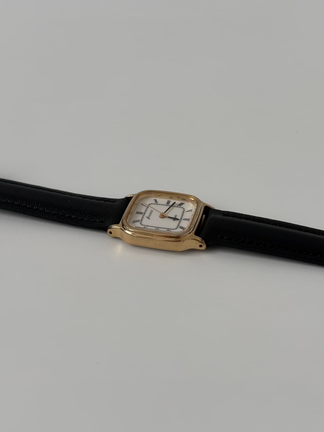 1980s Avenue Gold Square Ladies Quartz 상품이미지5