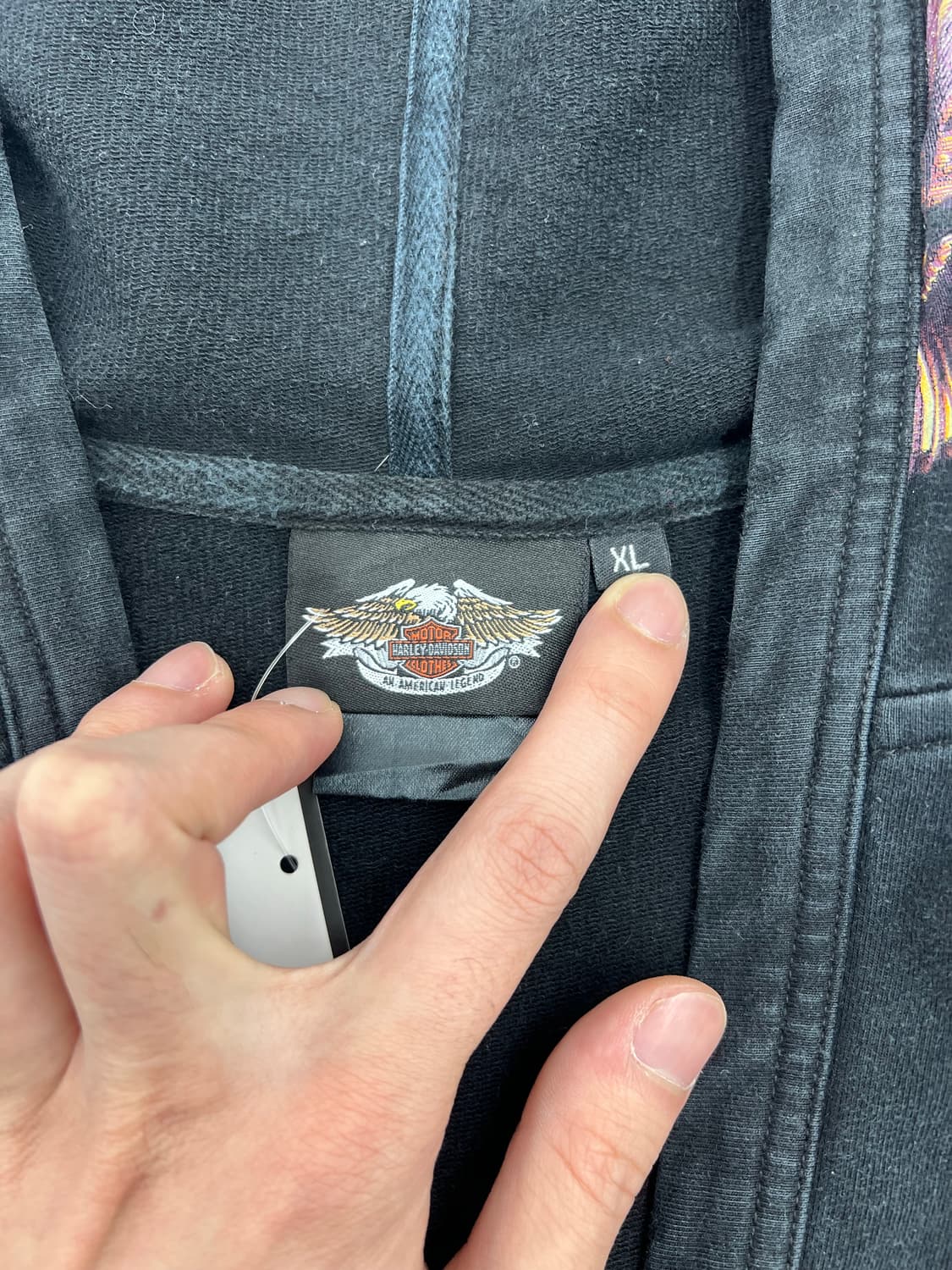 할리 데이비슨 오픈넥 후드 슬리브 상품이미지4