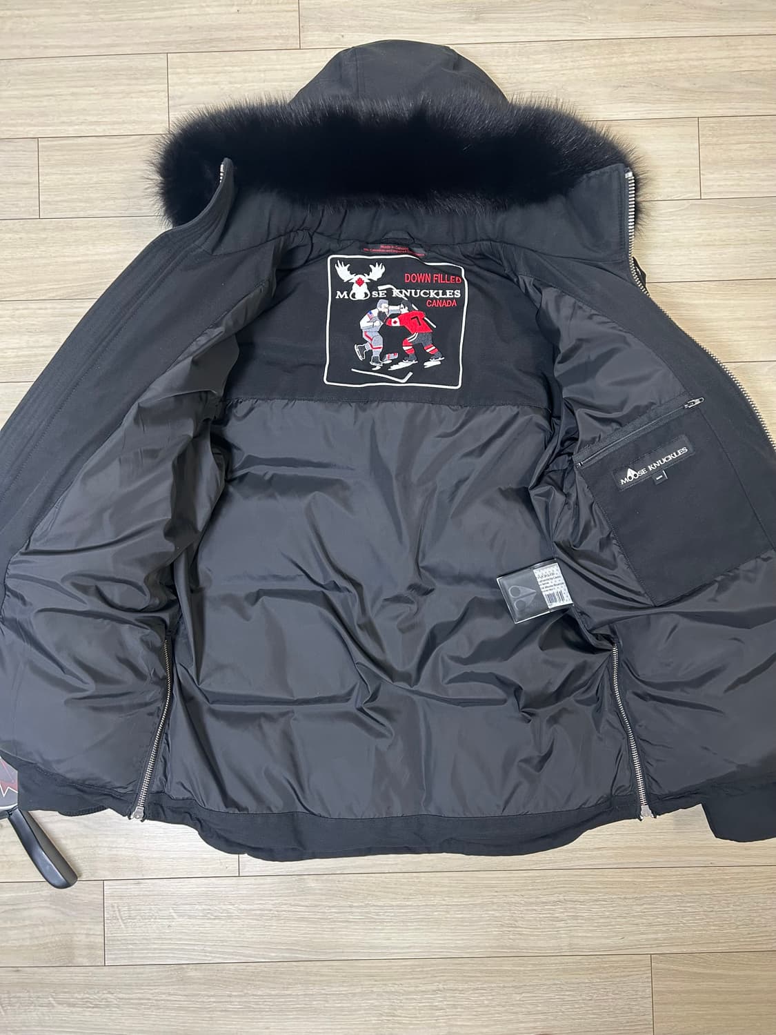 무스너클 쓰리쿼터 블랙퍼 M 상품이미지2