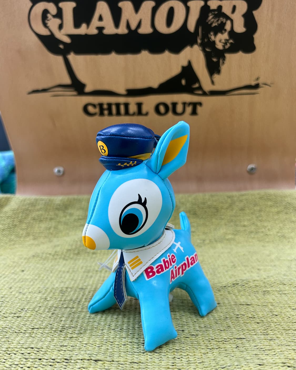 푸치 바비에 - 바비에 에어플레인 / 일본 빈티지 인형 키체인 키링 상품이미지1