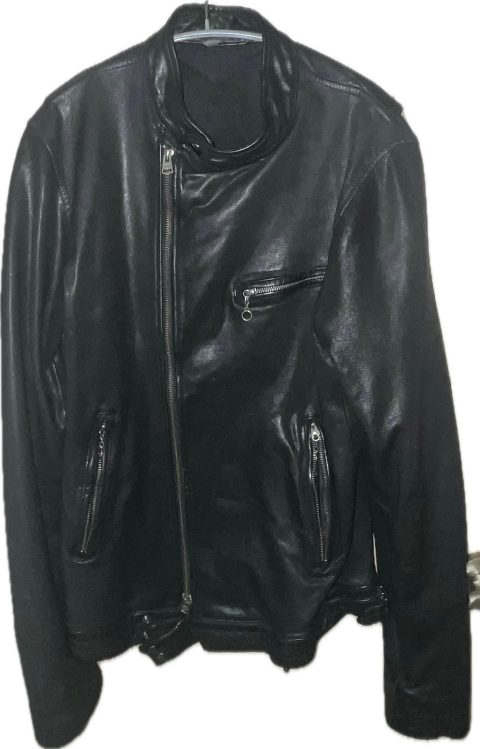 빔즈 램스킨 레더자켓 릭오웬스st 상품이미지1