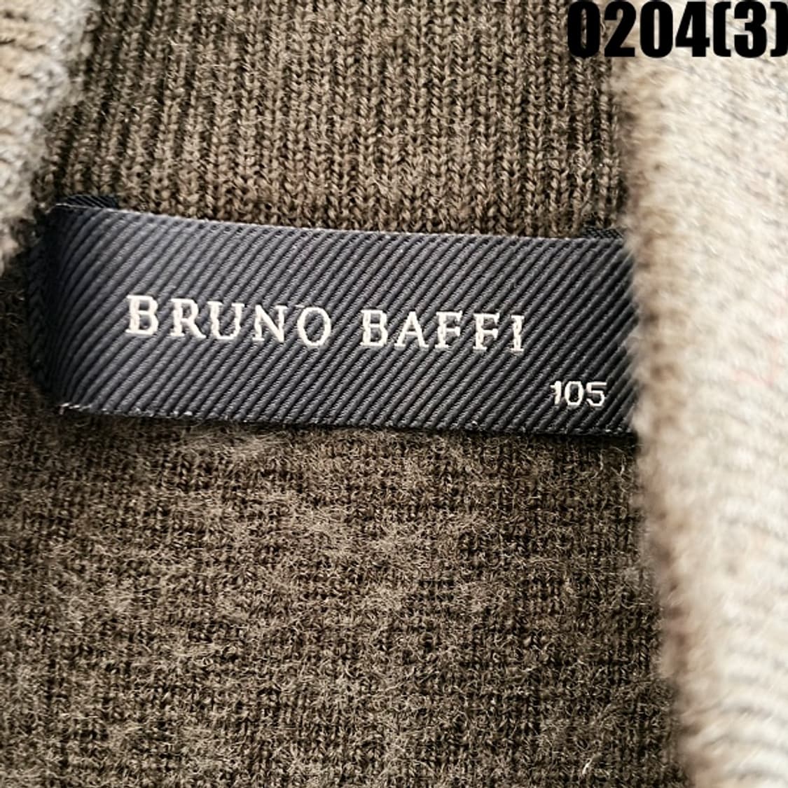 [105] 빈폴 딥그린 니트 집업 가디건 0204(3) 상품이미지3