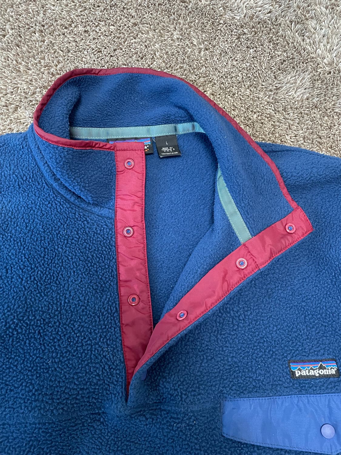 90s USA Patagonia synchilla 빈티지신칠라 상품이미지4