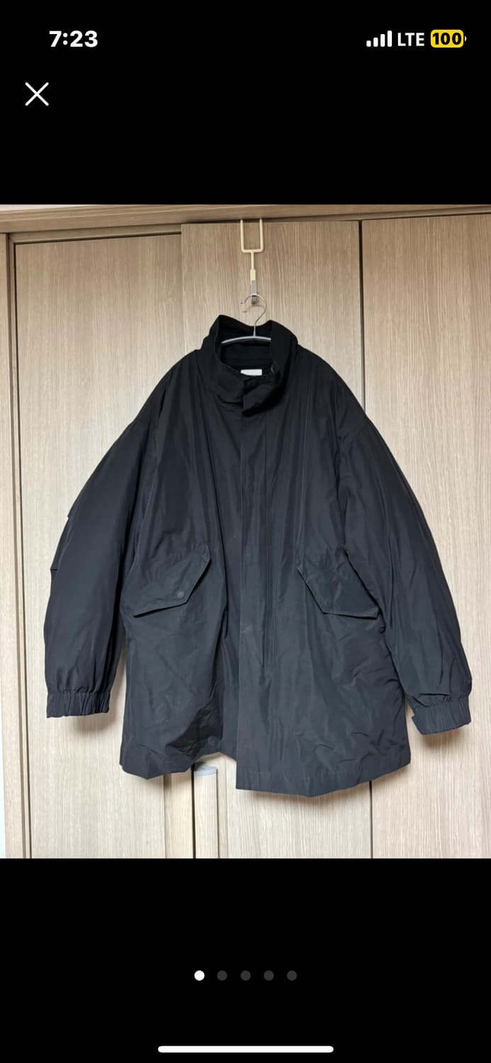 인더로우 m65 숏모즈파카 블랙 xl 상품이미지1