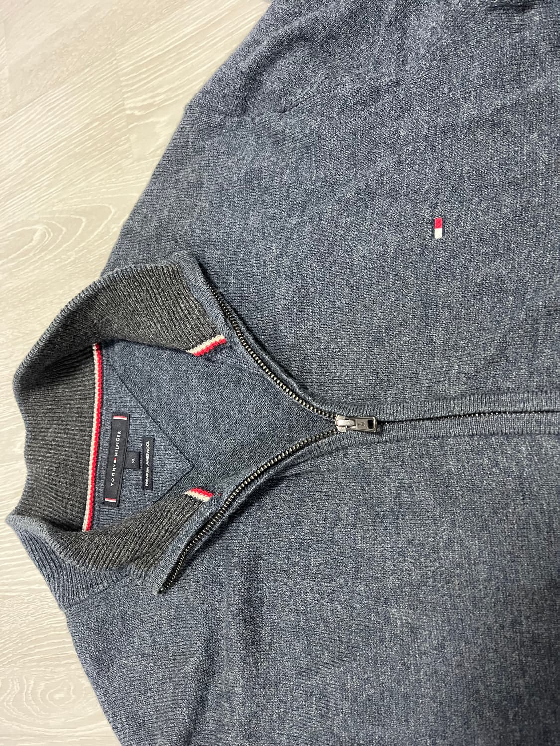 타미 램스울 니트집업 105 상품이미지6