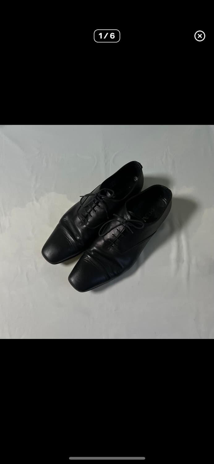 Prada cap toe derby shoes 상품이미지1
