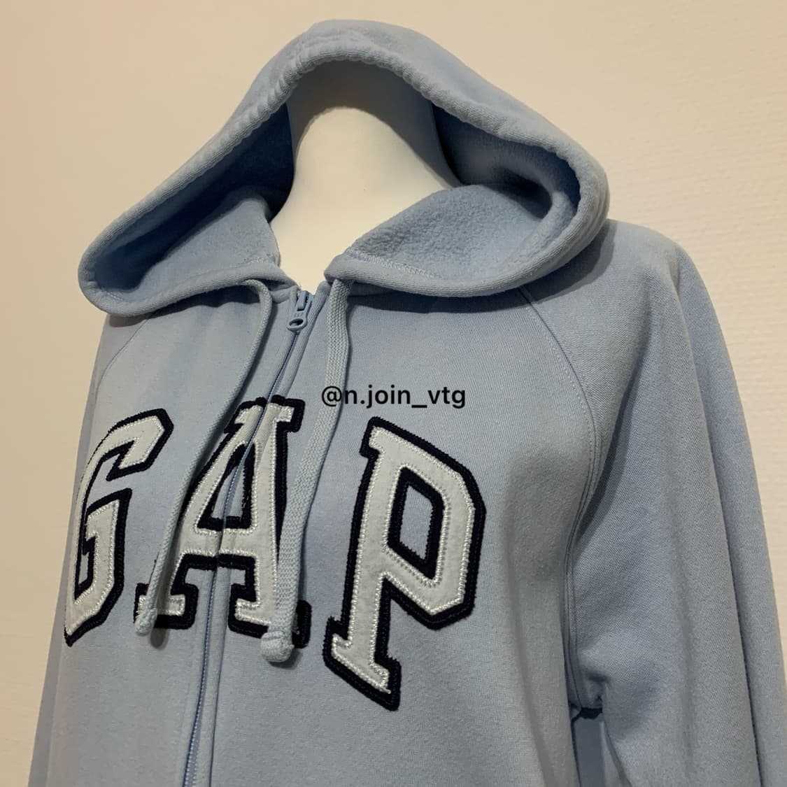  갭 뮤트 하늘 후드집업 상품이미지2