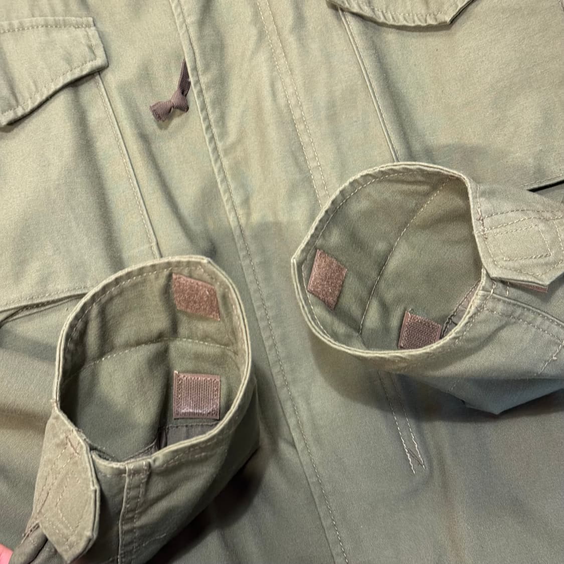 알파인더스트리 재팬 M65 필드자켓 카키 (XL) 상품이미지5