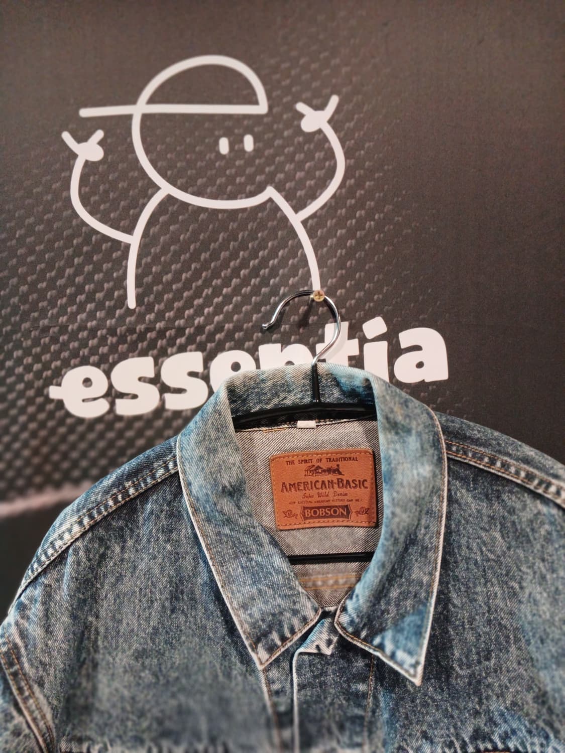 Bobson 오버핏 워크 데님 셔츠 상품이미지2