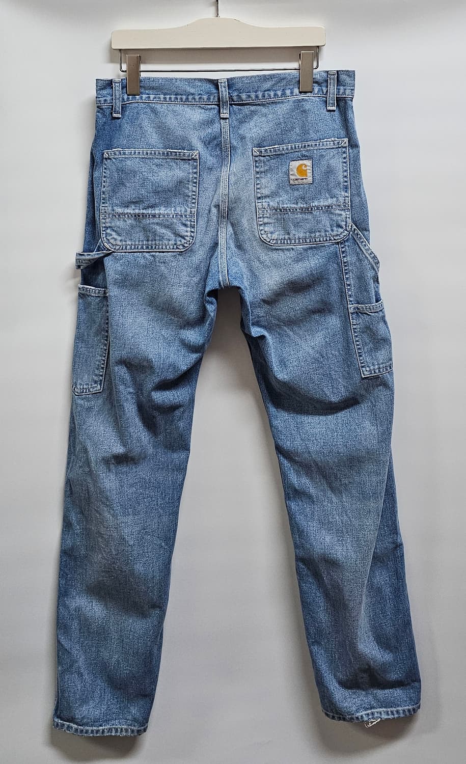 칼하트 WIP 더블니 데님팬츠 29x32 상품이미지2