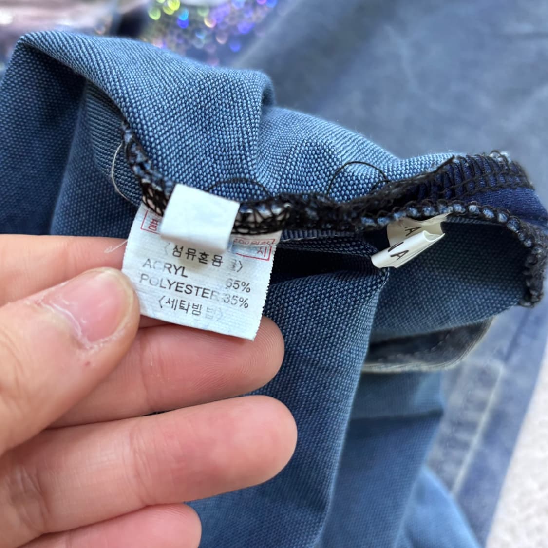 3XL 빈티지 그래픽 데님 후드 원피스 0423E 상품이미지4