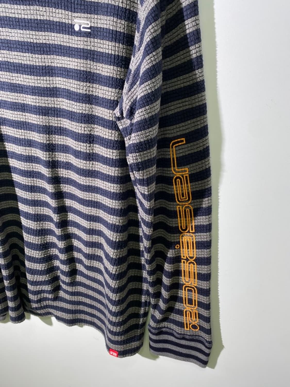 rosasen 스트라이프 모크넥 티셔츠 상품이미지3