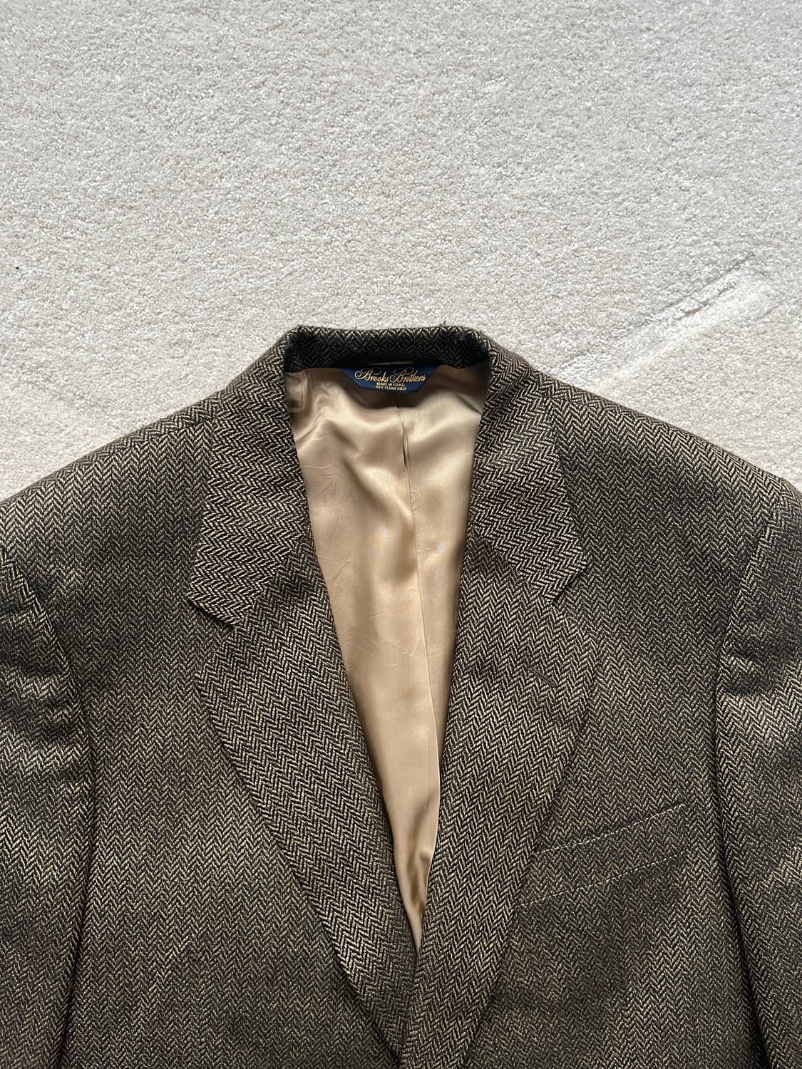 브룩스 브라더스 실크 울 블레이저 (105) 상품이미지3