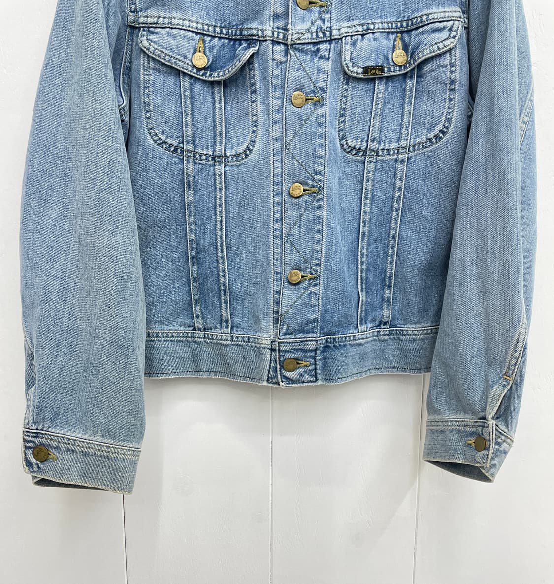 리(Lee) 오리지널 리벳 데님 자켓 중청 상품이미지4