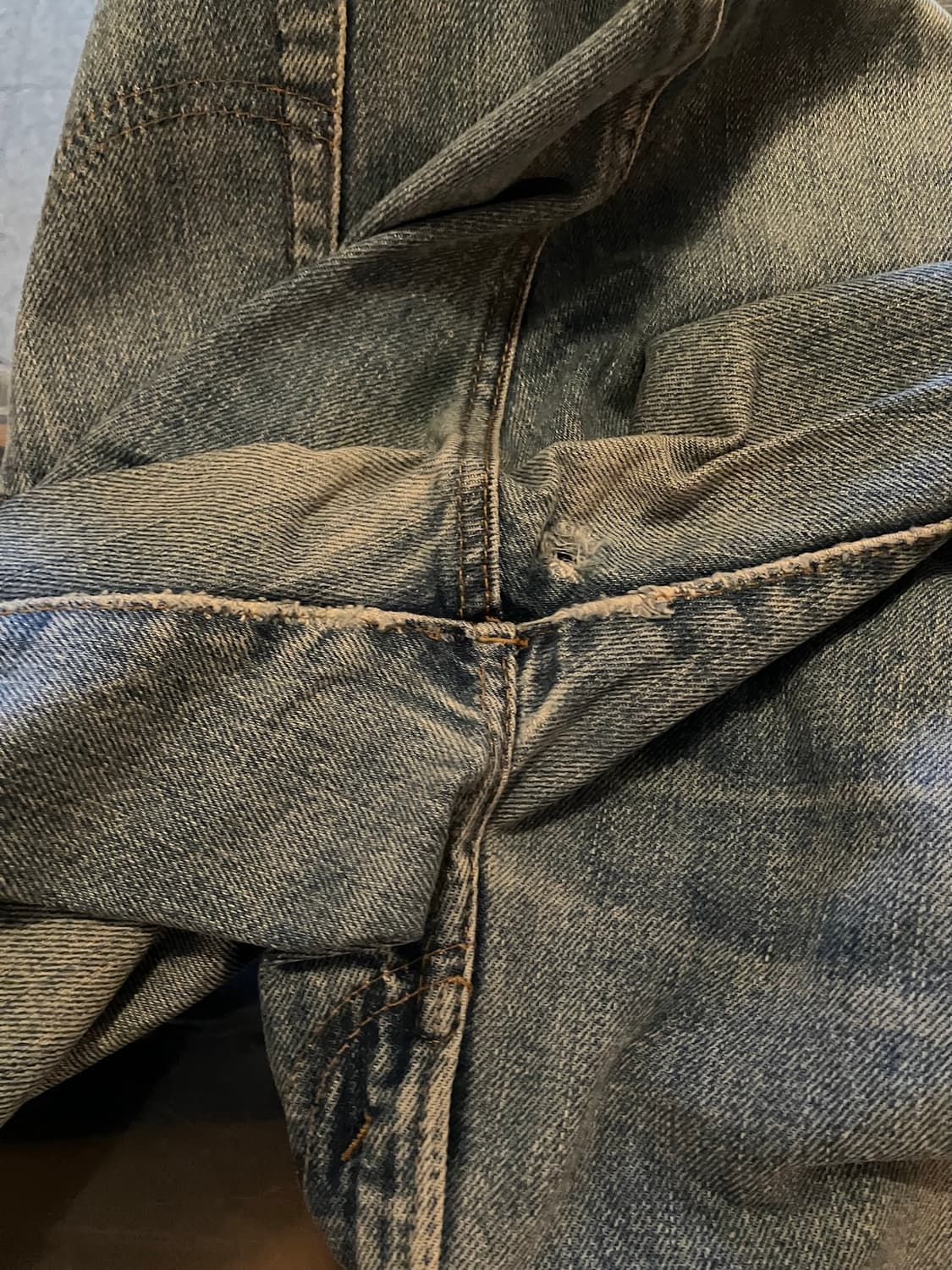 80s USA 빈티지 리바이스 66후기 517 부츠컷 데님 팬츠 상품이미지8