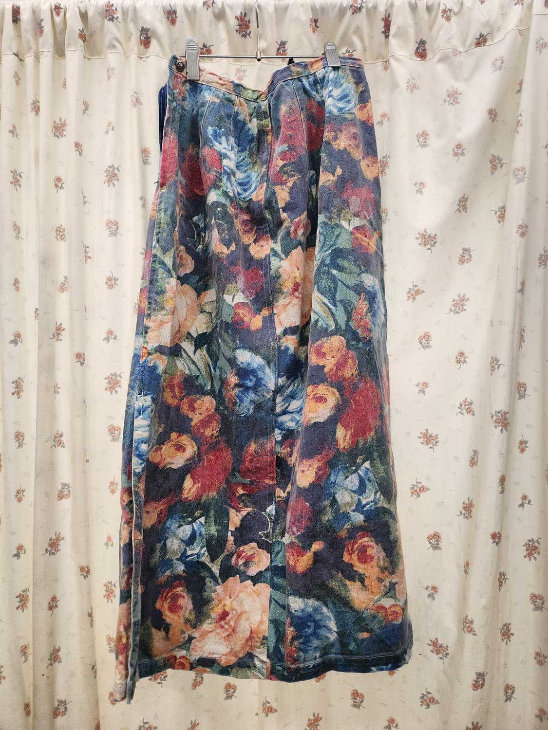 (지구샵) 수채화 데님스커트  상품이미지1