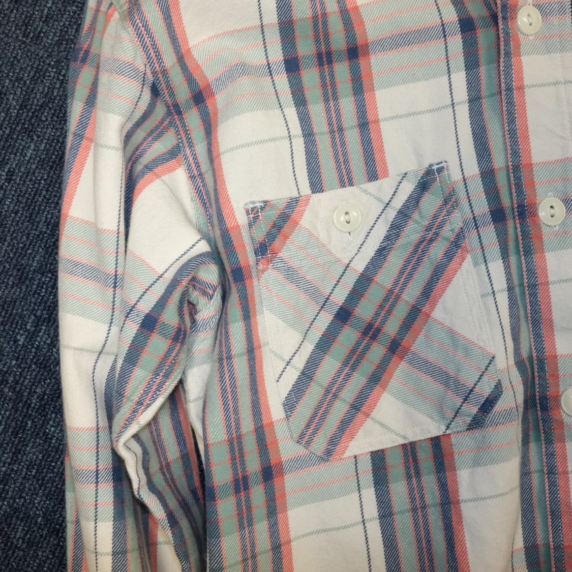 슈가케인 체크 워크셔츠 상품이미지4