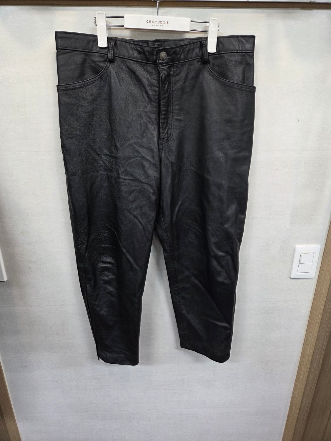 할리데이비슨 바이커 가죽 팬츠 대략 38 상품이미지1