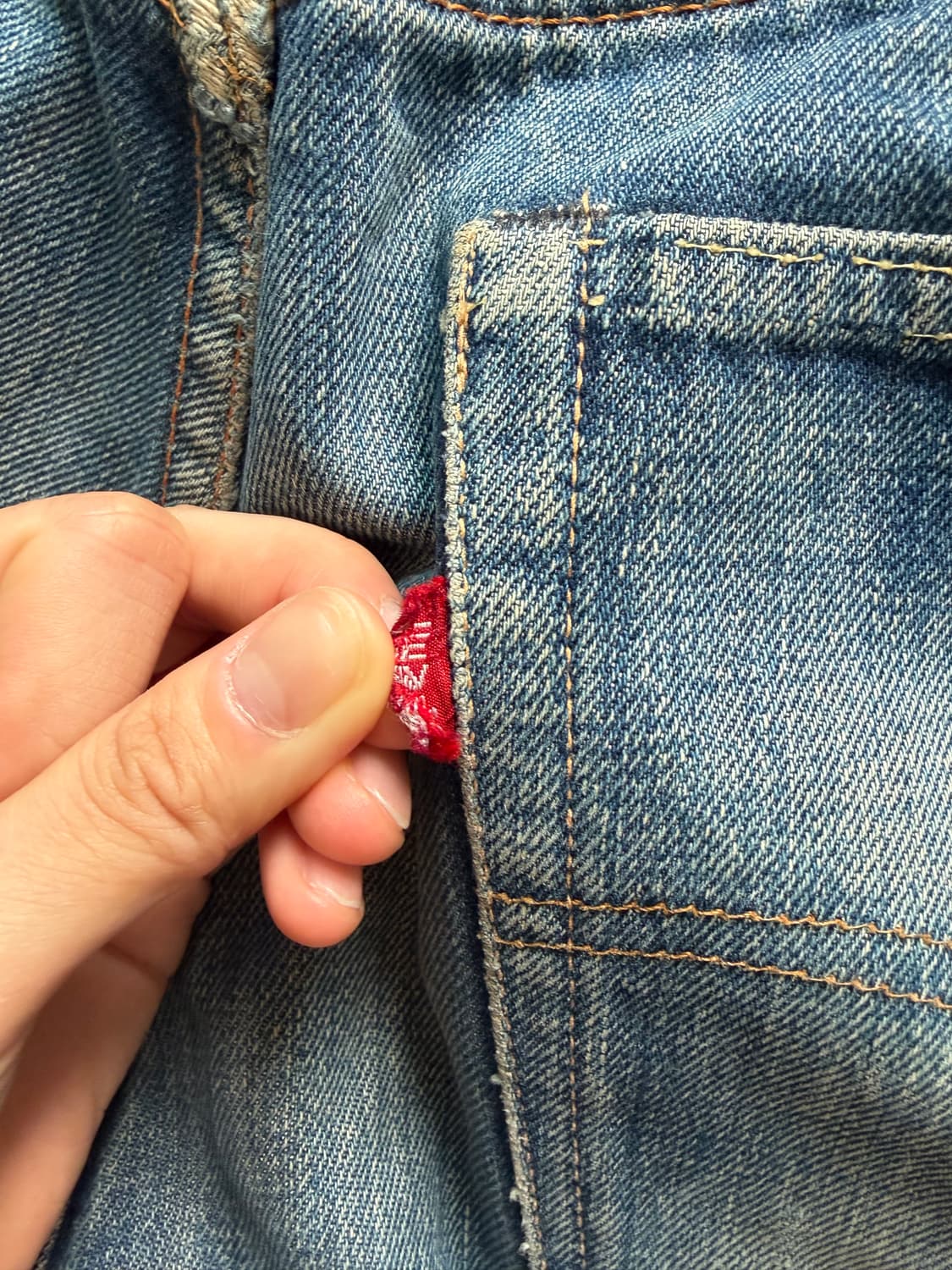 60s 리바이스 501 빅E 데님 팬츠  상품이미지7