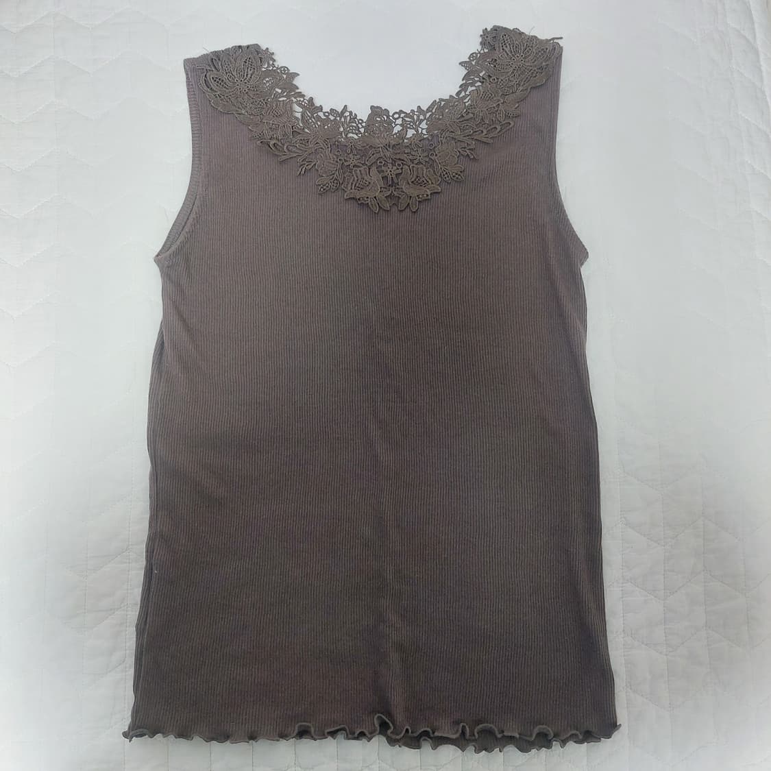 모리걸 레이어드 꽃자수 이너 나시 상품이미지2