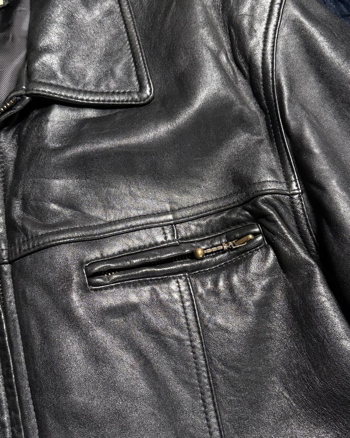 90-00‘s 아카펠라 램스킨 카코트 L 상품이미지3