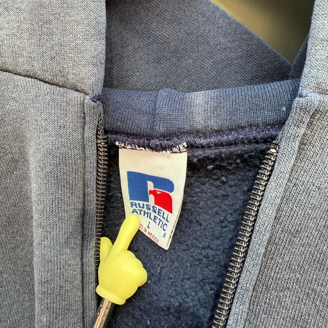 90s Russell Athletic Faded ZipUp 러셀 후드집업 상품이미지8