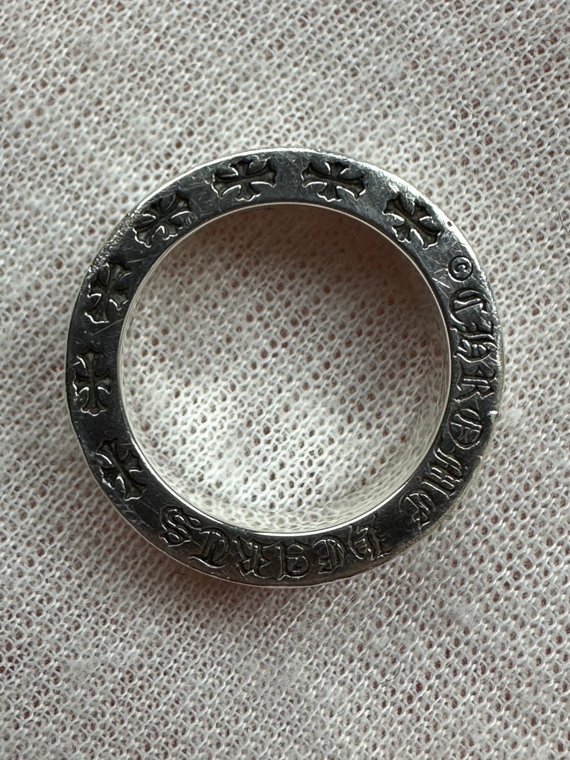 [US 4.5] 백화점판 정품 크롬하츠 포에버링 6mm 상품이미지7