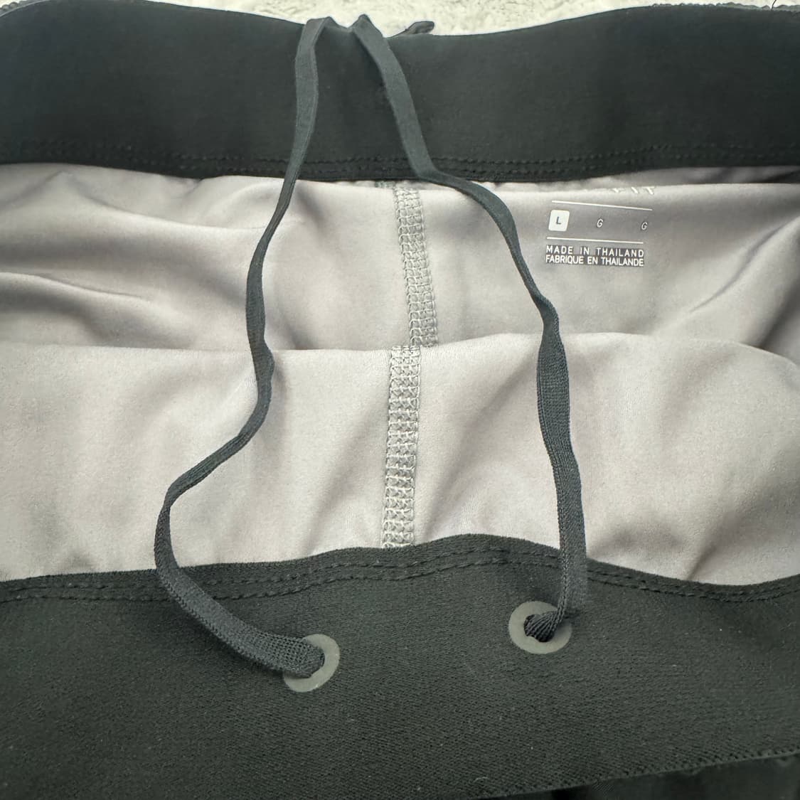 나이키 블랙 그레이 히든포켓 플렉스 투인원 우븐 러닝 팬츠 L 상품이미지4