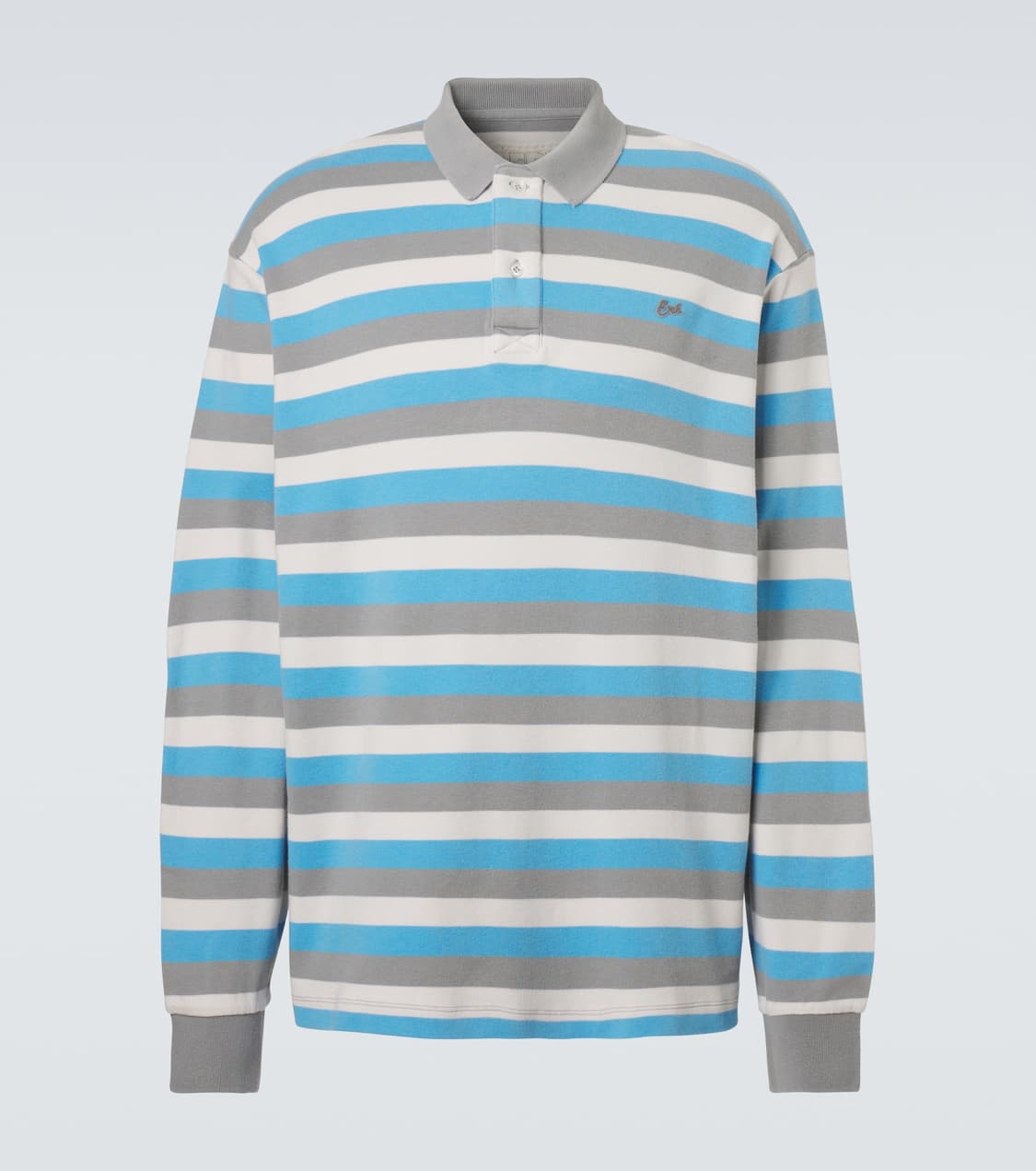 [S,M,L,XL]이알엘 ERL 26ss 스트라이프 폴로티/블루 상품이미지10