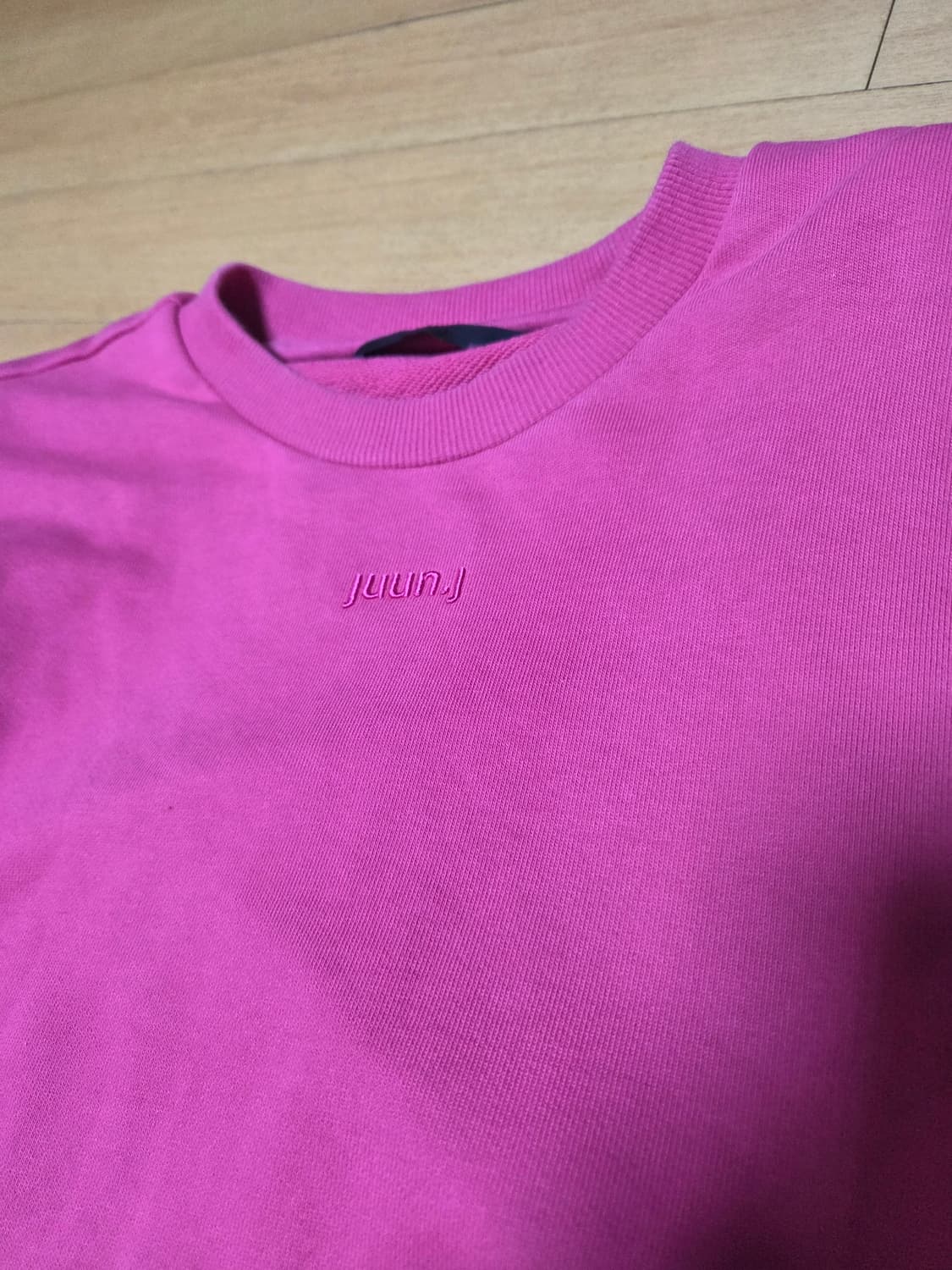 준지 핑크 맨투맨 티셔츠 36 상품이미지2