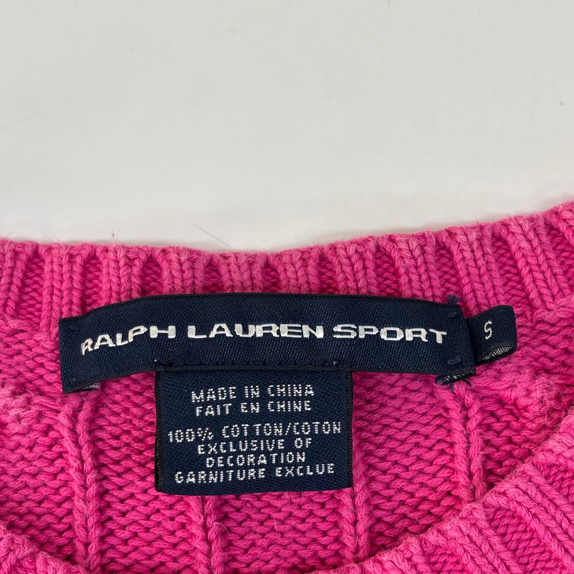 폴로 코튼 니트 상품이미지7