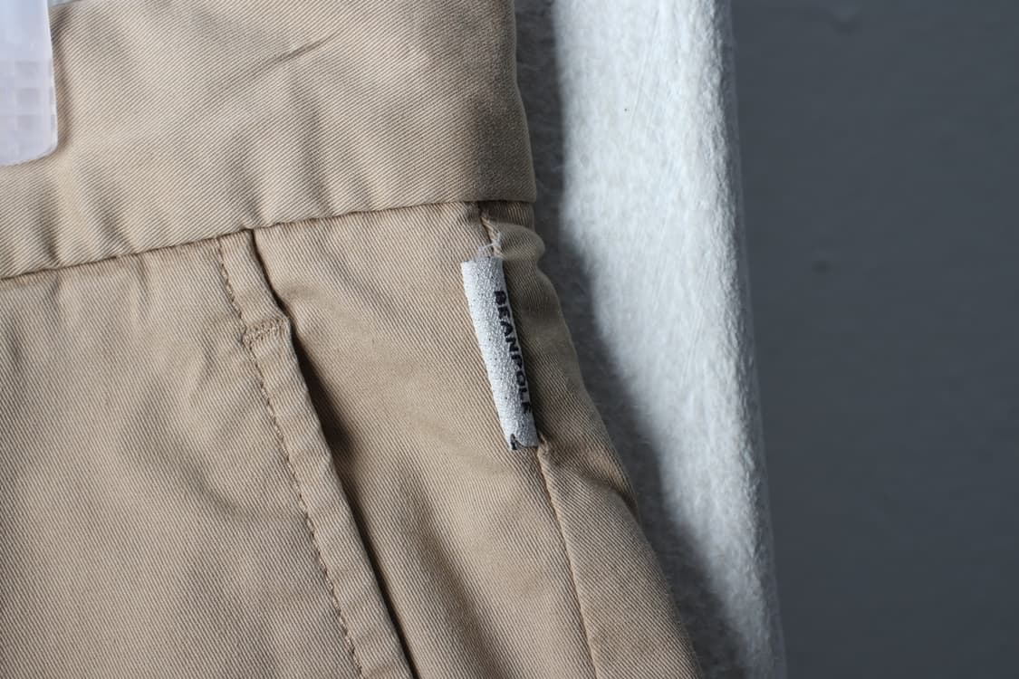 (M-L) 빈폴 반바지 팬츠 베이지 면 아메카지-P9947 상품이미지5