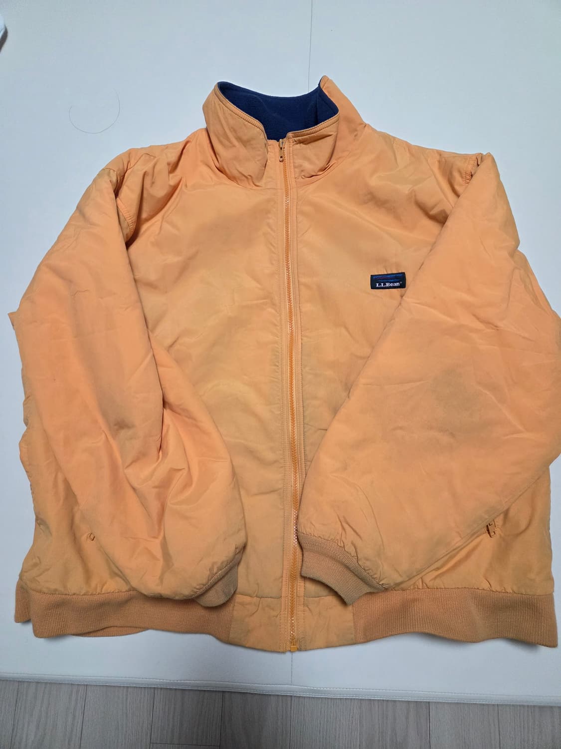 엘엘빈 웜업자켓 옐로우 실사이즈110 이종원 상품이미지1